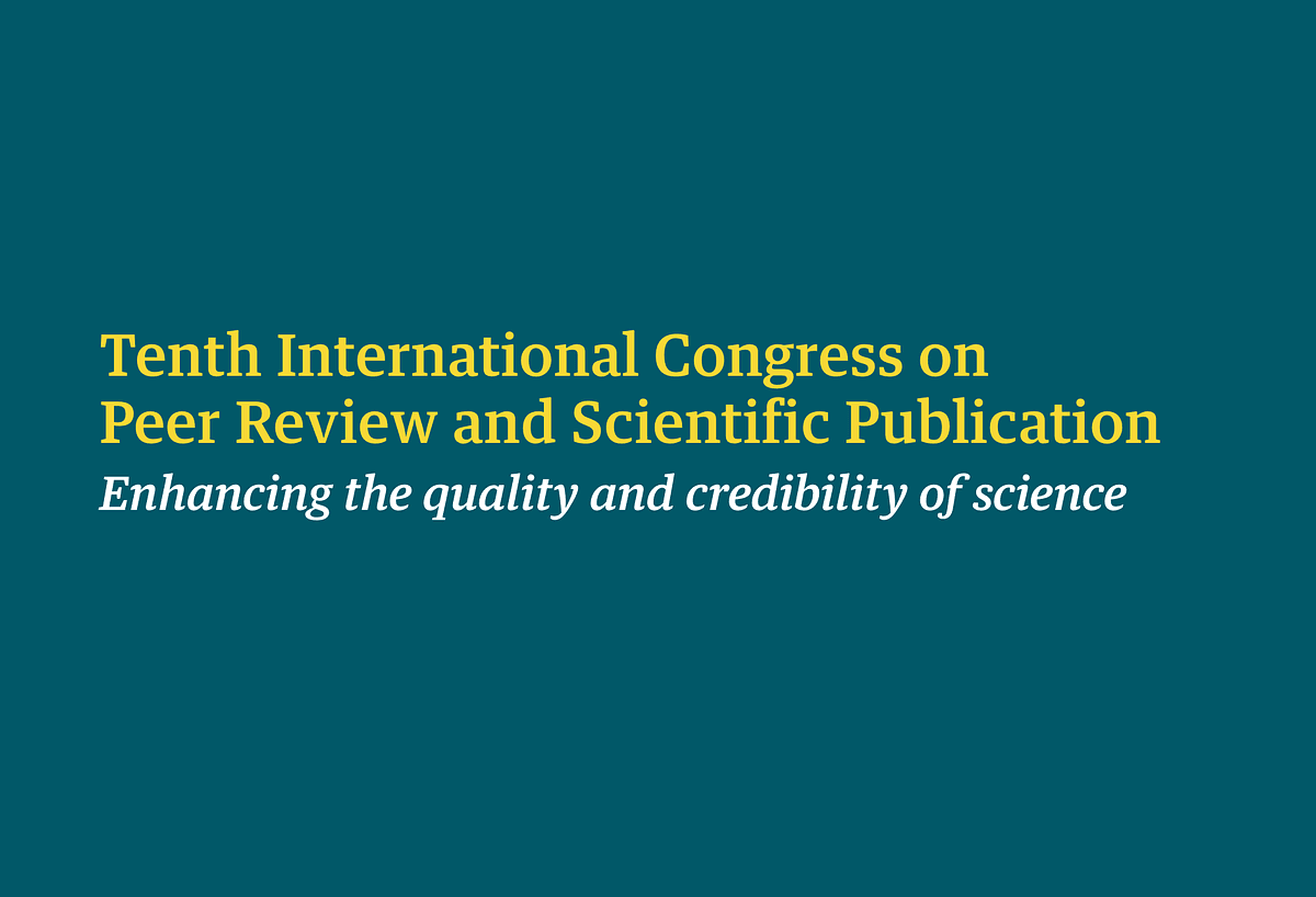 The 10th Peer Review Congress
